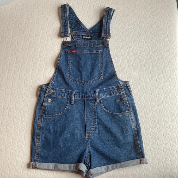 Wrangler Denim - NWOT!! Small Wrangler Overall Shorts!!